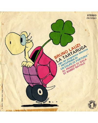 The Turtle [Bruno Lauzi] - Vinyl 7", 45 RPM, Stereo [product.brand] 1 - Shop I'm Jukebox 