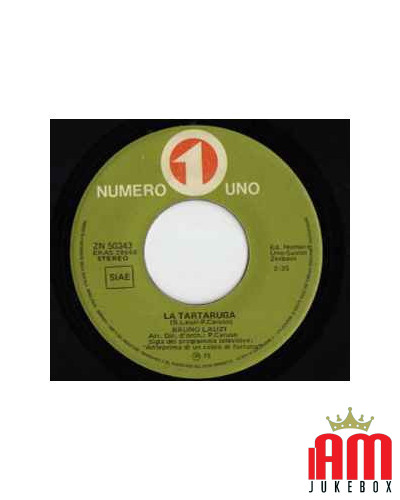 La Tartaruga [Bruno Lauzi] - Vinyl 7", 45 RPM, Stereo [product.brand] 1 - Shop I'm Jukebox 