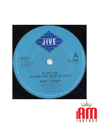 In My Life (It's Better To Be In Love) [Ruby Turner] - Vinyl 7", 45 RPM, Single [product.brand] 1 - Shop I'm Jukebox 