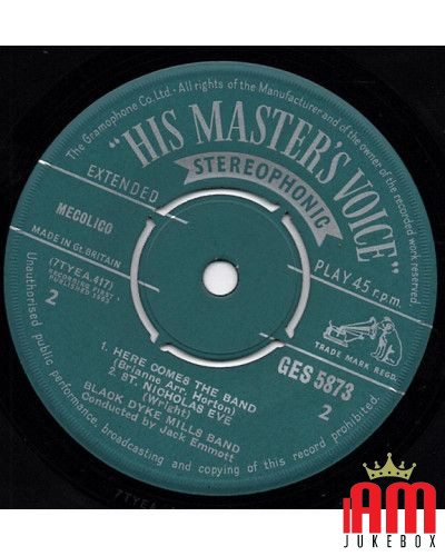 Black Dyke Mills Band (John Foster & Son Limited) [The Black Dyke Mills Band] - Vinyl 7", 45 RPM, EP