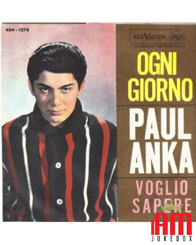 Chaque jour [Paul Anka] - Vinyl 7", 45 tours, Single [product.brand] 1 - Shop I'm Jukebox 