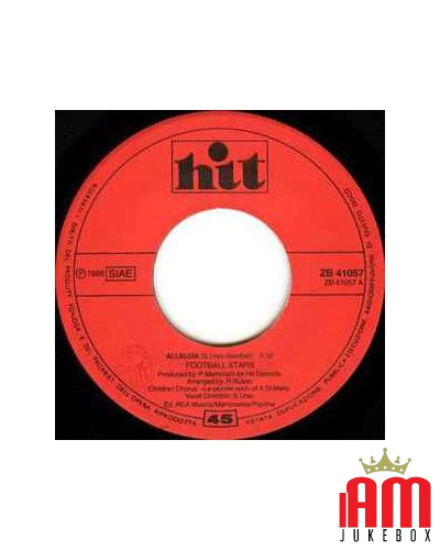 Alléluia [Football Stars] - Vinyle 7", 45 TR/MIN [product.brand] 1 - Shop I'm Jukebox 