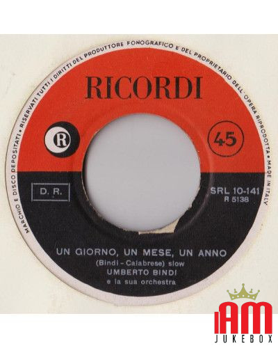 Il Nostro Concerto [Umberto Bindi] - Vinyl 7", 45 RPM