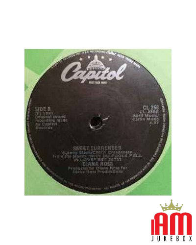 It's Never Too Late [Diana Ross] - Vinyl 7", 45 RPM, Single [product.brand] 1 - Shop I'm Jukebox 