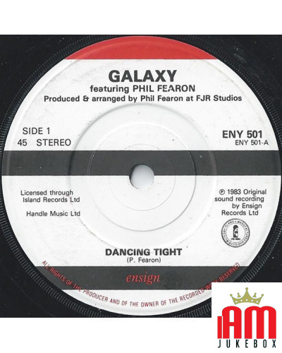 Dancing Tight [Galaxy (4)] - Vinyl 7", 45 RPM, Single, Stereo [product.brand] 1 - Shop I'm Jukebox 