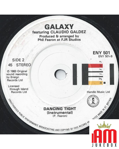 Tanz und Tanz [Galaxy (4)] - Vinyl 7, 45 RPM, Single, Stereo [product.brand] 1 - Shop I'm Jukebox 