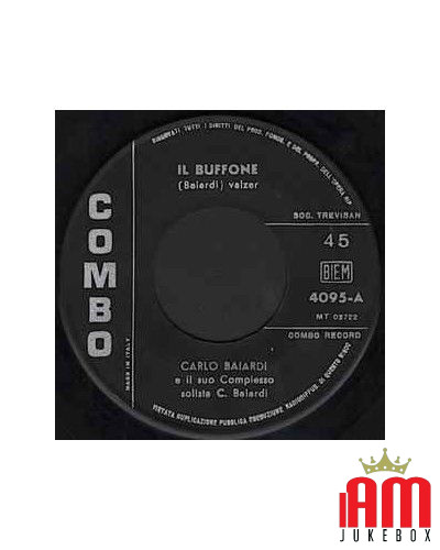 The Jester Nadia [Carlo Baiardi E Il Suo Complesso] - Vinyl 7", 45 RPM [product.brand] 1 - Shop I'm Jukebox 