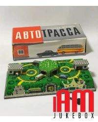 ABTOTPACCA PISTA CON CARICA A MOLLA MADE IN USSR GIOCATTOLO VINTAGE ANNI 60 Idea regalo [product.brand] Condizione: visto e piac