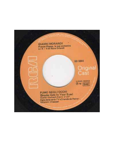 Smoke In My Eyes [Gianni Morandi] – Vinyl 7", 45 RPM, Stereo