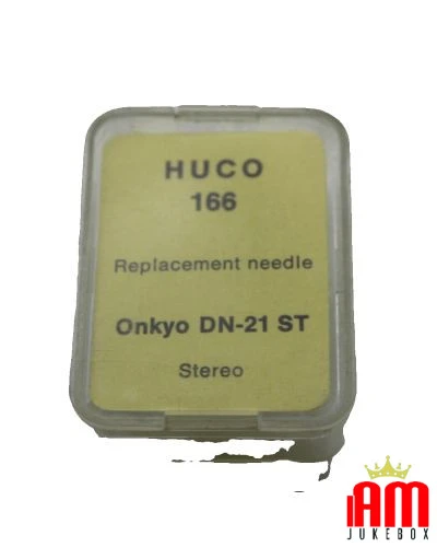 Italiano (Italian) Huco Puntina Huco 166 stilo Onkyo DN-21-ST 1 Puntine per Jukebox e giradischi 1 Shop I'm Jukebox iamjukebox.i