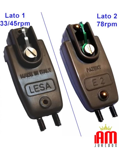 English (English) Lesa 1 Jukebox and turntable needles 