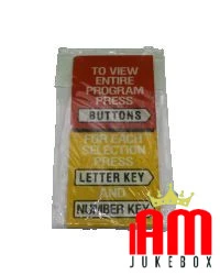 Italiano (Italian) Seeburg Seeburg KD200 Istruzioni in vetro 1 Parti di ricambio Seeburg [product.weight]1 Shop I'm Jukebox iamj