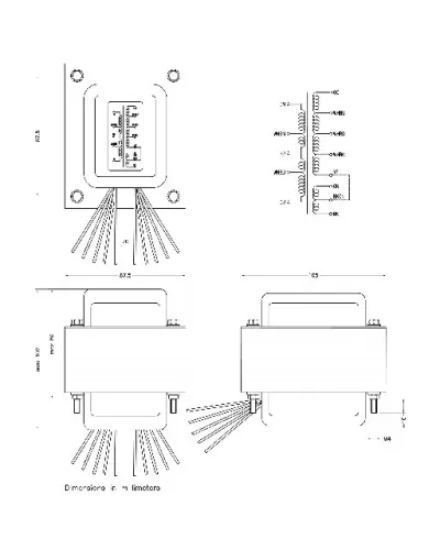 Tedesco Seeburg 1 Ausgangstransformatoren 