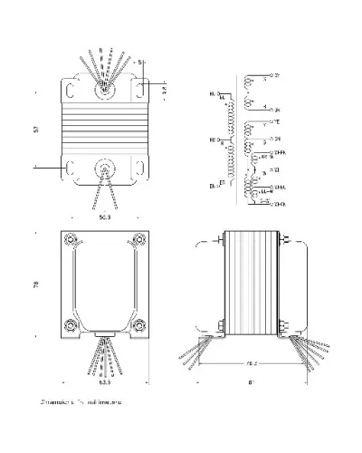English (English) Ami Rowe PP-EI75001CV 1 Output transformers [product.weight]1 Shop I'm Jukebox iamjukebox.it [shipping_weight]