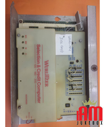 Ordinateur de sélection et de crédit Wurlitzer 100-160-200 (scc 200/3)